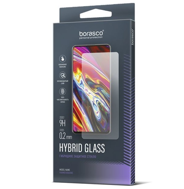 Защитное стекло для сотового телефона BoraSCO Hybrid Glass для Itel A25